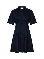 Neo Noir - Bentha Poplin Dress Neo Noir - Bentha Poplin Dress