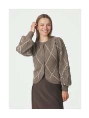 Neo Noir - Koteas Check Knit Cardigan