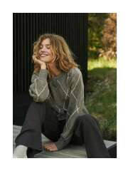 Neo Noir - Koteas Check Knit Cardigan