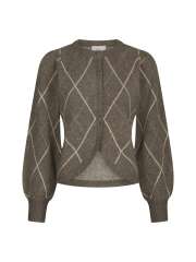 Neo Noir - Koteas Check Knit Cardigan