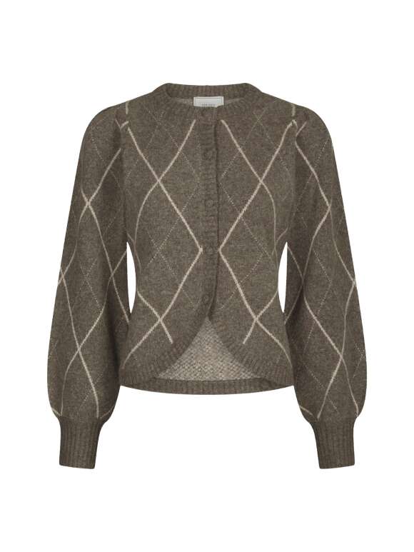 Neo Noir - Koteas Check Knit Cardigan