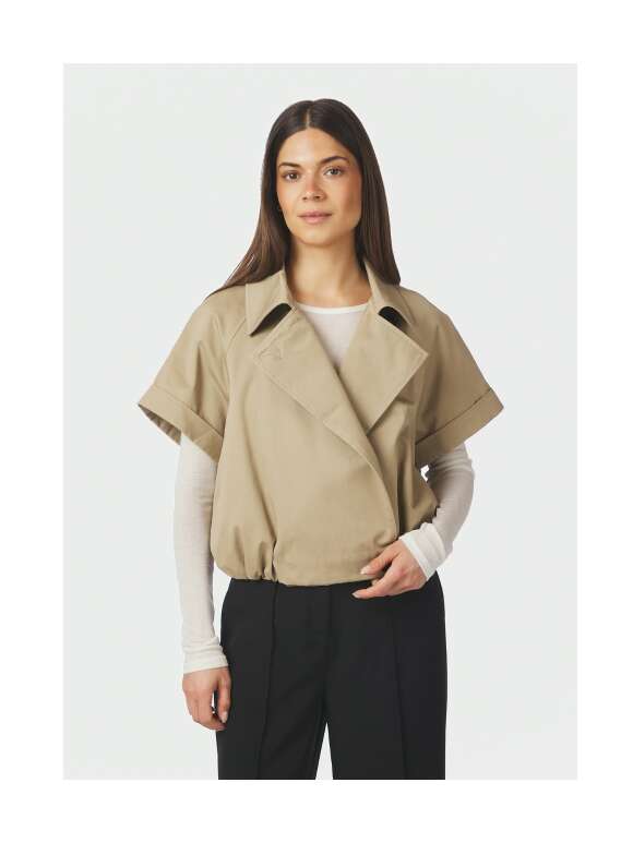 Neo Noir - Luk vinduet Lisha Trench Vest