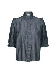 Neo Noir - CHACHA CHAMBRAY BLOUSE Neo Noir - CHACHA CHAMBRAY BLOUSE