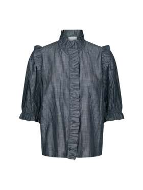 Neo Noir - CHACHA CHAMBRAY BLOUSE