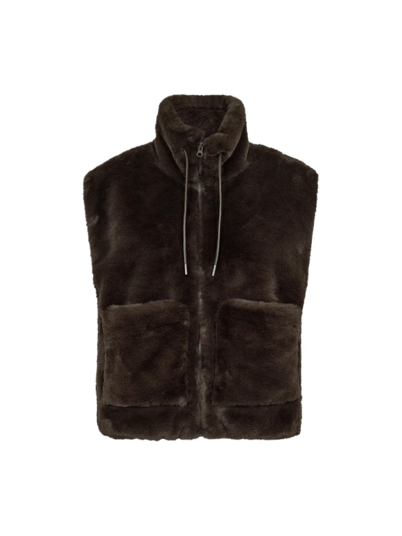 FREEQUENT - FONY VEST I FAUX FUR