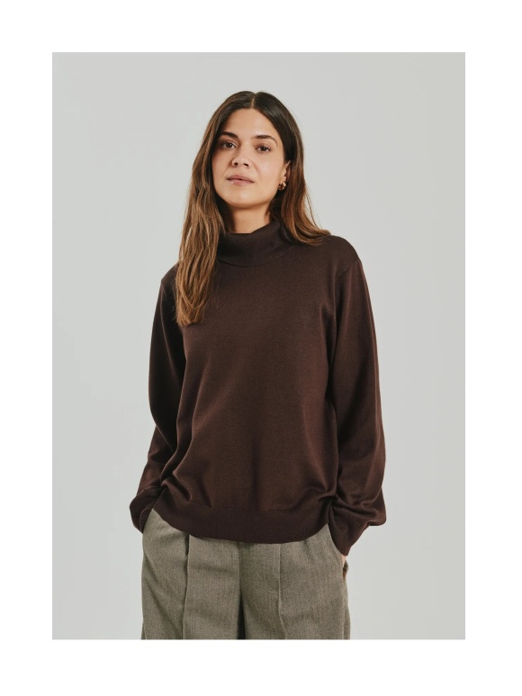 FREEQUENT - KATIE FINSTRIKKET PULLOVER