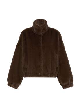 Max Mara - DANEMONE FAUX FUR JAKKE Max Mara - DANEMONE FAUX FUR JAKKE