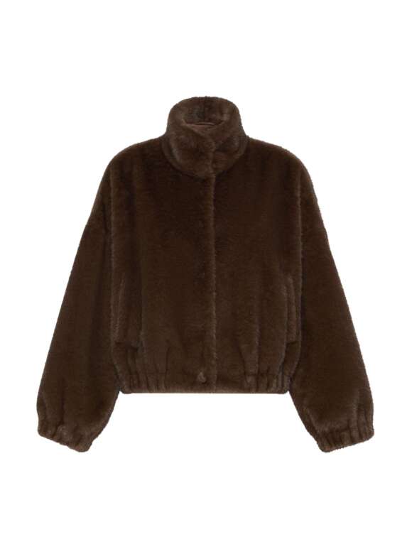 Max Mara - DANEMONE FAUX FUR JAKKE