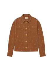 Ulla Johnson - The Bobbi Embellished Denim Jacket Ulla Johnson - The Bobbi Embellished Denim Jacket