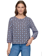 Betty Barclay - Bluse Med Graffisk Mønster Betty Barclay - Bluse Med Graffisk Mønster