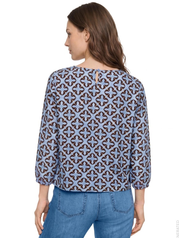 Betty Barclay - Bluse Med Graffisk Mønster