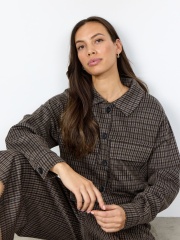 Soya - HEKLA 4 Ternet Blazer Jakke Soya - HEKLA 4 Ternet Blazer Jakke