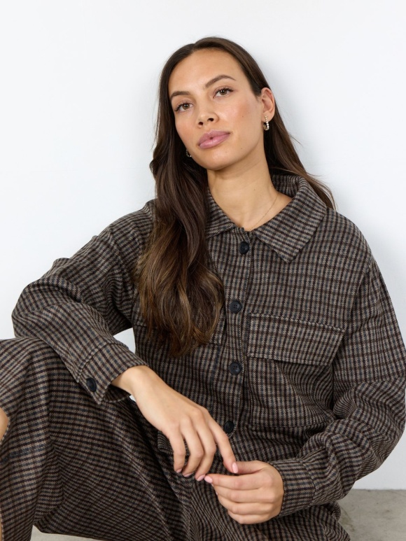 Soya - HEKLA 4 Ternet Blazer Jakke