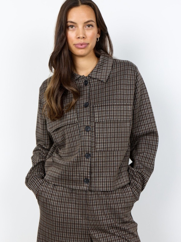 Soya - HEKLA 4 Ternet Blazer Jakke