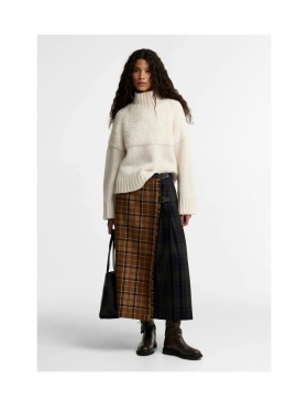 BARBOUR - HAZELWOOD Midi Nederdel