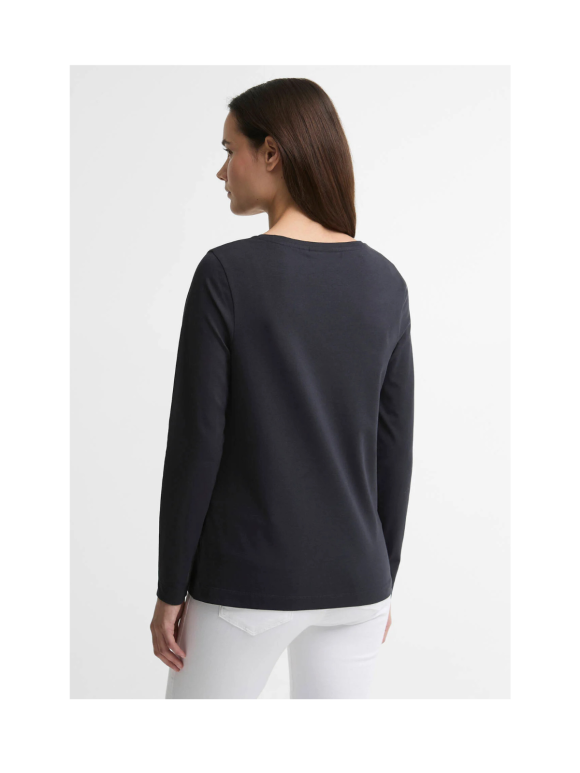 BARBOUR - HEDLEY Lanærmet T-shirt