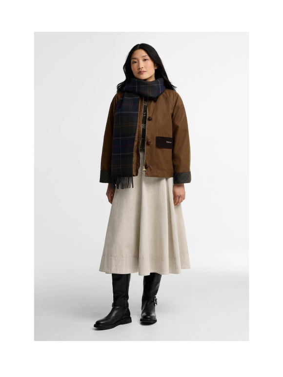 BARBOUR - TARYN SCARF Vendbart Halstørklæde