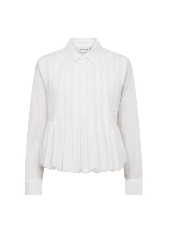 Copenhagen Muse - Pleat Bluse