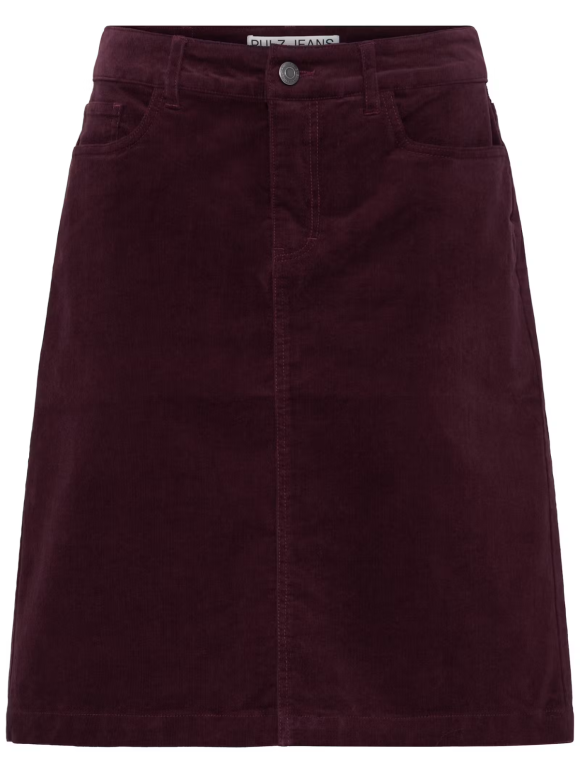 Pulz Jeans - SALLY Fløjls Nederdel