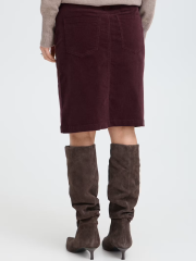 Pulz Jeans - SALLY Fløjls Nederdel Pulz Jeans - SALLY Fløjls Nederdel
