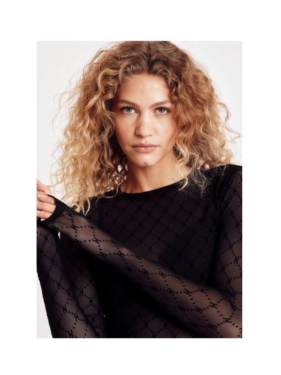HYPEtheDETAIL - Mesh Bluse