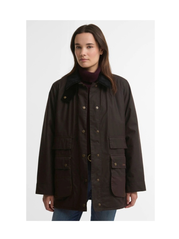 BARBOUR - MODERN BORDER WAXED ICON JAKKE