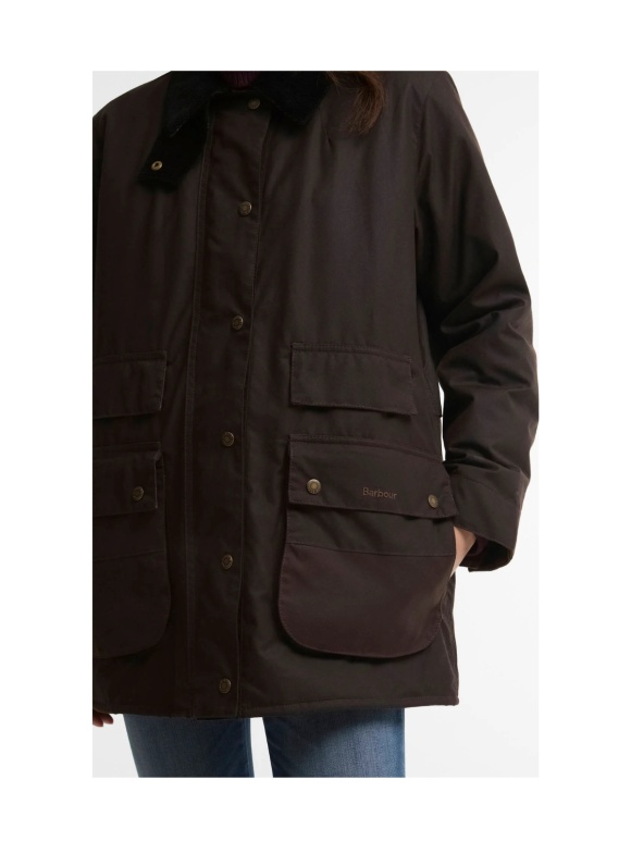 BARBOUR - MODERN BORDER WAXED ICON JAKKE