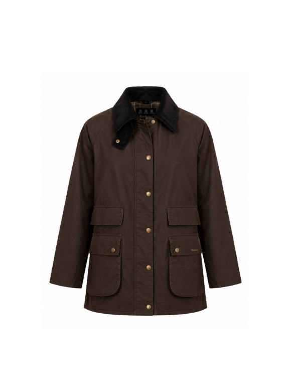 BARBOUR - MODERN BORDER WAXED ICON JAKKE
