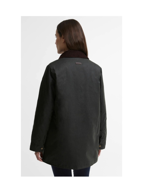BARBOUR - MODERN BORDER WAXED ICON JAKKE