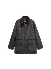 BARBOUR - MODERN BORDER WAXED ICON JAKKE