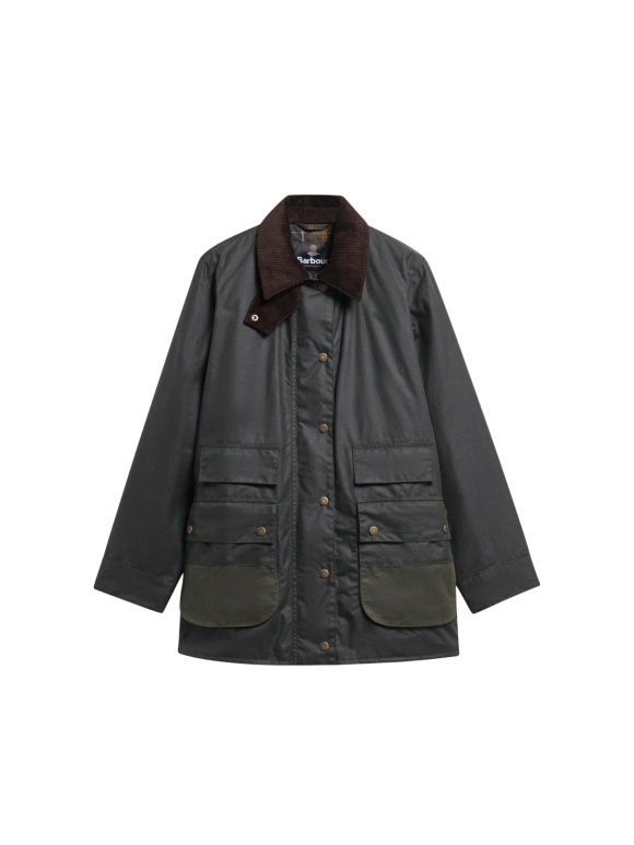 BARBOUR - MODERN BORDER WAXED ICON JAKKE