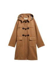 BARBOUR - MELODY KLASSISK ULDEN DUFFELCOAT BARBOUR - MELODY KLASSISK ULDEN DUFFELCOAT