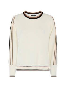 Micha - Sweatshirt med striber Micha - Sweatshirt med striber