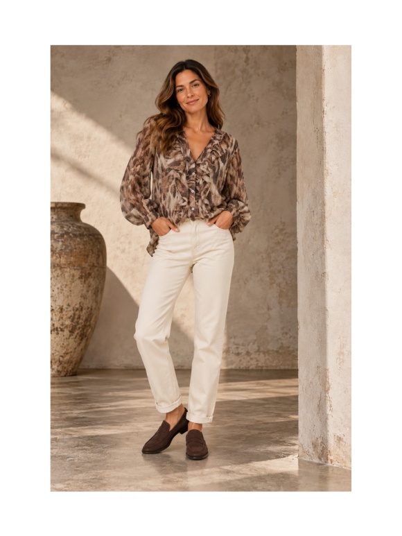 Marta Du Chateau - PISTACIA BLUSE