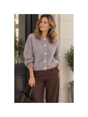 Black Colour - Bjorek Cardigan Black Colour - Bjorek Cardigan