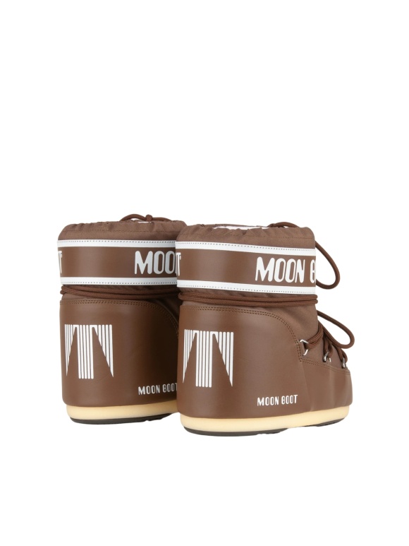 Moon Boot - ICON LOW BROWN NYLON BOOTS