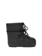 Moon Boot - ICON LOW BLACK RUBBER BOOTS
