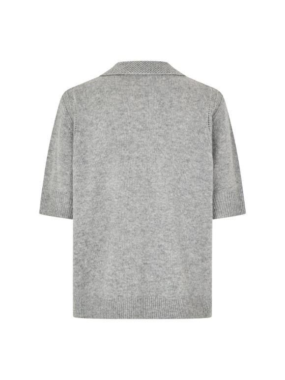 Dea Kudibal - Cashmere Polo med Korte Ærmer