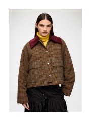 Ganni - TWILL JAKKE MED TERN Ganni - TWILL JAKKE MED TERN