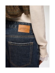 Ganni - BARREL PATCHWORK JEANS