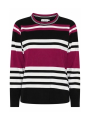 Micha - STRIBET BLUSE Micha - STRIBET BLUSE