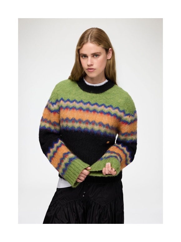 Ganni - FAIR ISLE STRIK