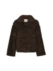 Neo Noir - Castor Faux Fur Jacket Neo Noir - Castor Faux Fur Jacket