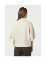 Neo Noir - Benuta Fluffy Knit Cardigan Neo Noir - Benuta Fluffy Knit Cardigan
