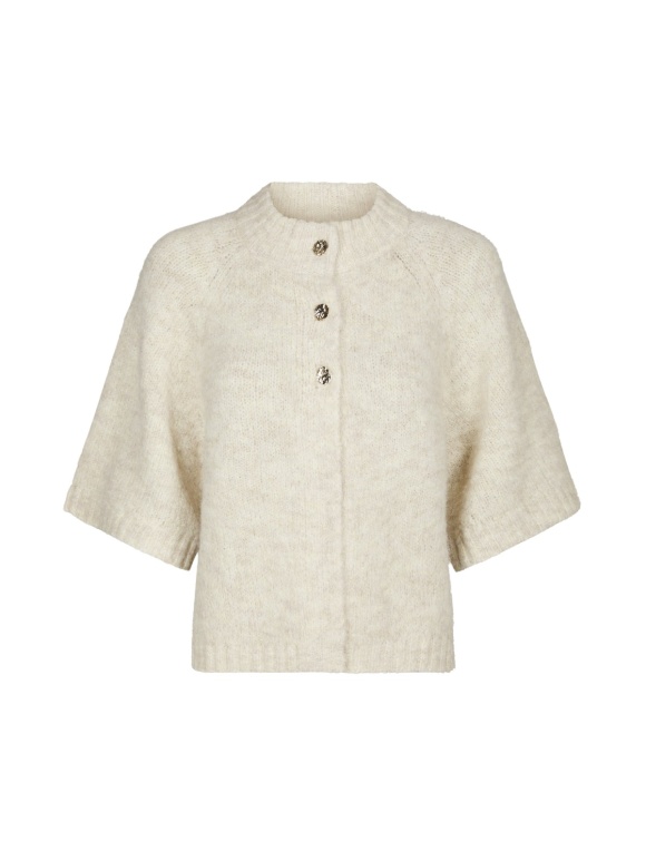 Neo Noir - Benuta Fluffy Knit Cardigan