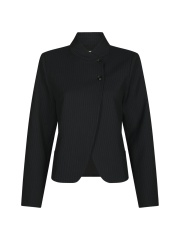Neo Noir - Tiria Slim Pinstripe Blazer Neo Noir - Tiria Slim Pinstripe Blazer