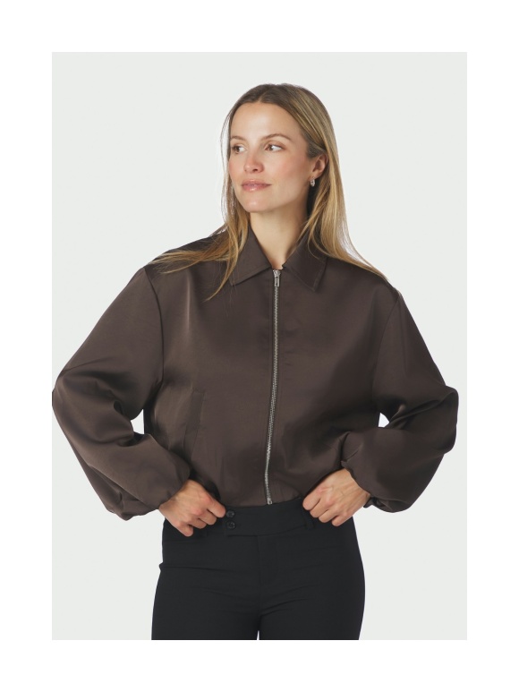 Neo Noir - Denielle Heavy Sateen Jacket