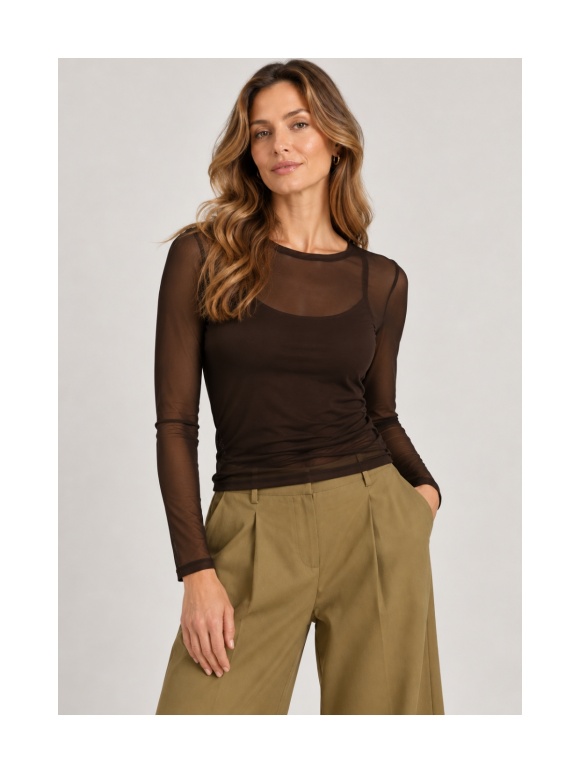 In Front - Gro Mesh Bluse