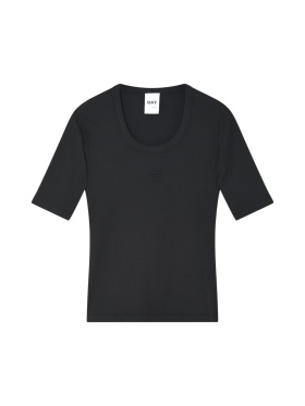 DAY Birger et Mikkelsen - Ribbed T-shirt Black