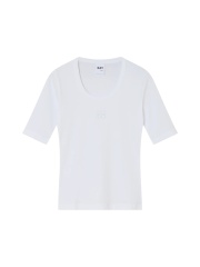 DAY Birger et Mikkelsen - Ribbed T-shirt Black DAY Birger et Mikkelsen - Ribbed T-shirt Black